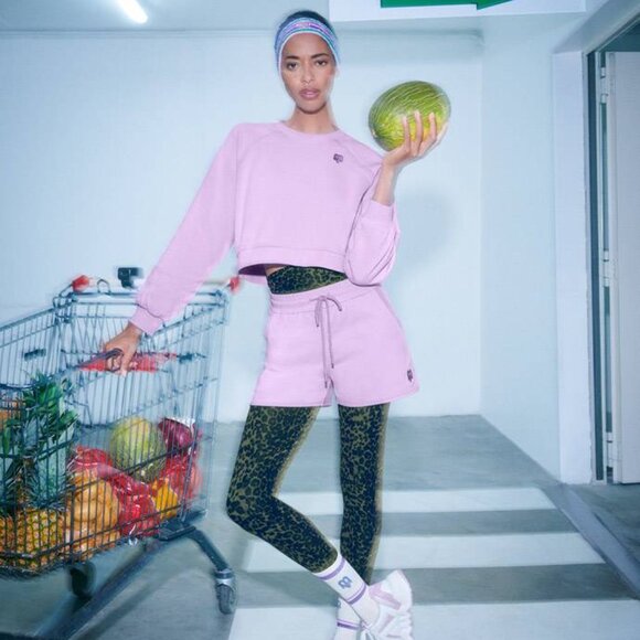 99% NEW MAJE SPORTY SHORTS, SIZE S AND SOCKS - Picture 3 of 9